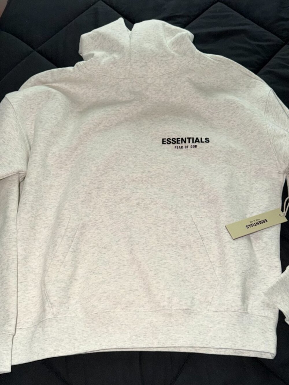 🕊️ Fear of God ESSENTIALS Hoodie | Light Oatmeal | - Picture 5 of 6